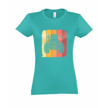 Damen T-Shirt Traktor